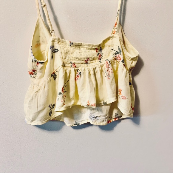 Forever 21 floral crop top. Never used. - Picture 2 of 4